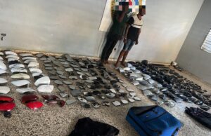 DICRIM recupera más de 100 espejos retrovisores de vehículos y otros accesorios sustraídos por antisociales en SDN