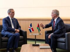 Presidente Abinader se reúne con el Rey de Jordania Abdalá II bin Al-Hussein