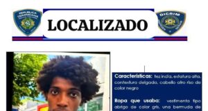 Policía Nacional localiza sano y salvo en Miches a joven reportado como desaparecido en Villa Duarte, SDE