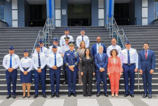 Ministra de Interior y director general PN reciben delegación española y destacan avances en reforma policial